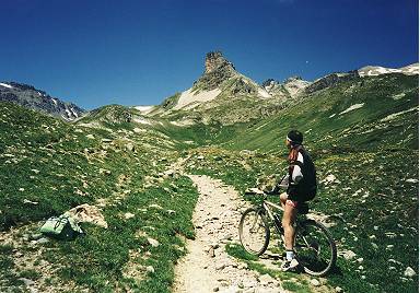 tratto su sentiero oltre la Maison des Chamois